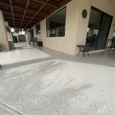 Outdoor-Patio-Concrete-Crack-Repair-And-Concrete-Coating-Completed-in-Saddlebrook-AZ 5